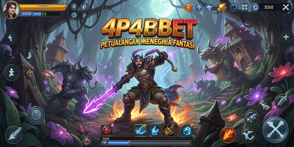 Screenshot gameplay 4P4PBET, menampilkan petualangan seru yang penuh tantangan.