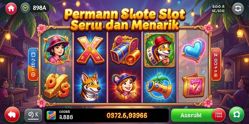 Gameplay Slot yang mendebarkan dan penuh warna.