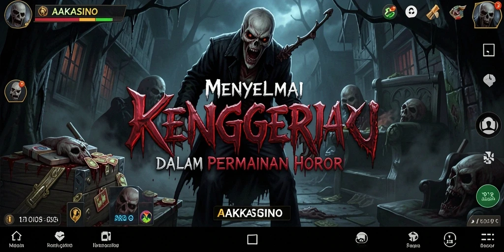 Gameplay menegangkan di AAKASINO dengan elemen horor yang mendalam.