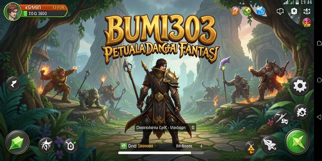 Tangkapan layar gameplay BUMI303 yang menunjukkan aksi pertempuran mendebarkan.
