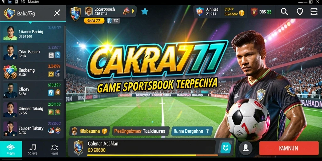 Tampilan menarik dari CAKRA777 saat melakukan taruhan olahraga.