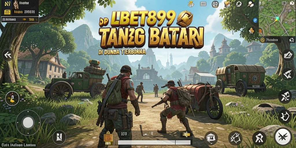Tangkapan layar gameplay <strong>IBET899</strong> menampilkan dunia terbuka yang luas dan interaktif.