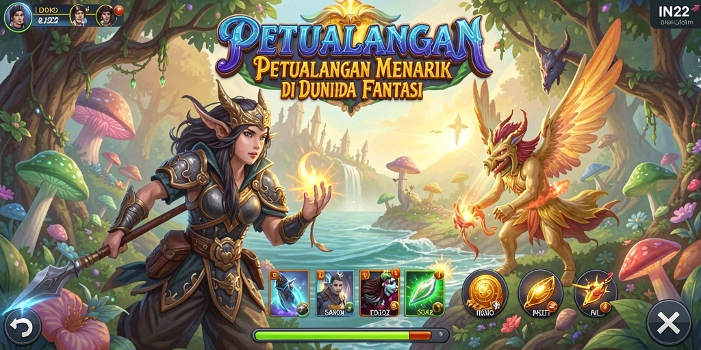 Screenshot menampilkan karakter utama yang menjelajahi gua misterius.