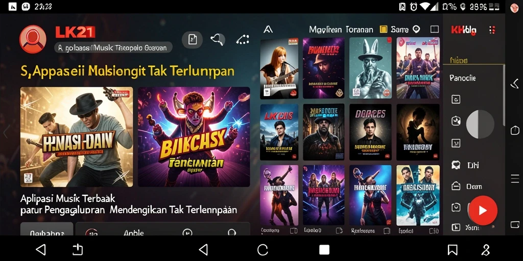 Gameplay LK21 menampilkan antarmuka pengguna yang menarik dan mudah digunakan.