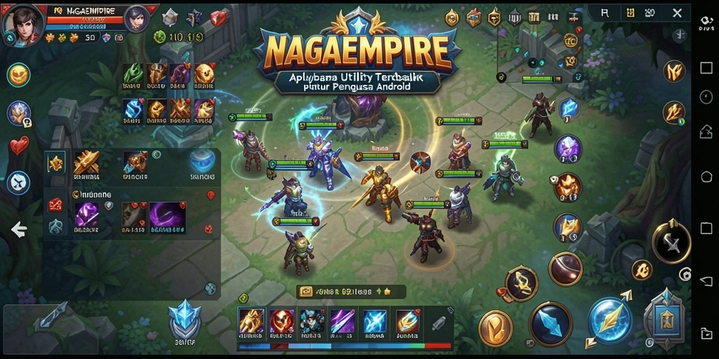 Tampilan antarmuka utama NAGAEMPIRE yang menarik dan mudah dinavigasi.