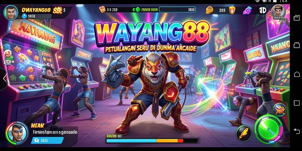 Screenshot utama WAYANG88 menunjukkan gameplay yang penuh aksi dan keseruan.